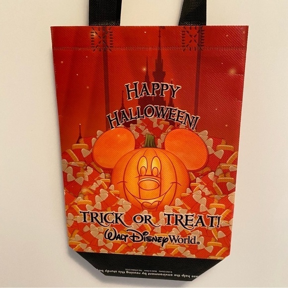 Walt Disney World Mickey's Halloween Party Small Trick Or Treat Bags Set of 4 - Picture 4 of 8